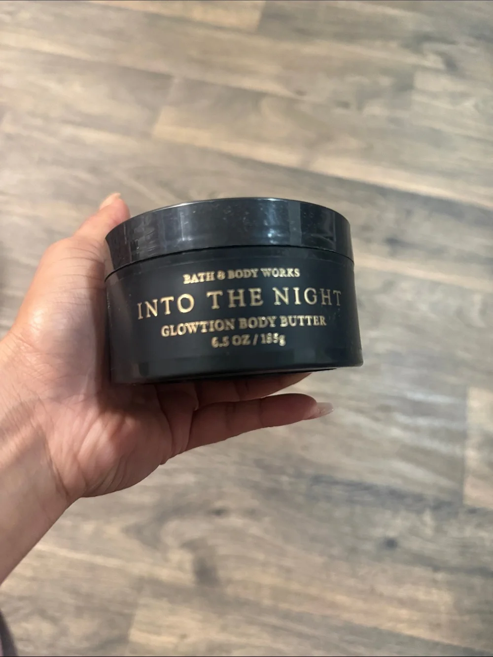 Bath & Body Works Into The Night Body Butter - Black & Gold
